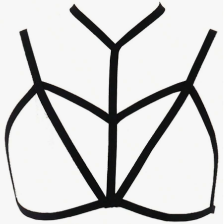 Arnés De Sujetador con gargantilla cuello V